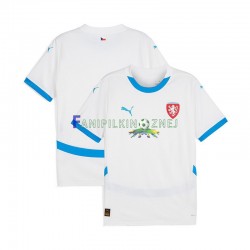 Koszulka Reprezentacji Czech ME 2024 Wyjazdowa Krótkie Rękawy ,Męska