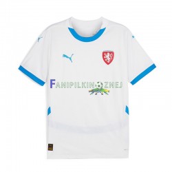 Koszulka Reprezentacji Czech ME 2024 Wyjazdowa Krótkie Rękawy ,Męska