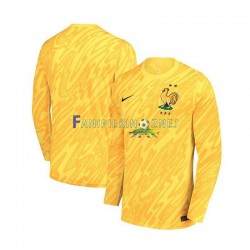 Koszulka Reprezentacji Francji Bramkarska ME 2024 Domowa Długie Rękawy ,Męska