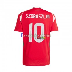 Koszulka Reprezentacji Węgier Dominik Szoboszlai 10 ME 2024 Domowa Krótkie Rękawy ,Męska