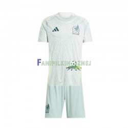 Koszulka Reprezentacji Meksyku Copa America 2024 Wyjazdowa Krótkie Rękawy ,Dziecięca