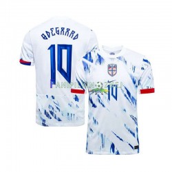 Koszulka Reprezentacji Norwegii Martin Odegaard 10 2024 Wyjazdowa Krótkie Rękawy ,Męska