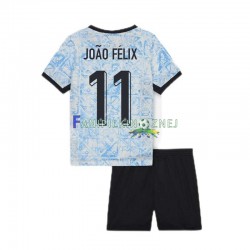 Koszulka Reprezentacji Portugalii Joao Felix 11 ME 2024 Wyjazdowa Krótkie Rękawy ,Dziecięca