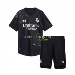 Koszulka Real Madryt Y3 Bramkarska 2023-2024 Czwarty Krótkie Rękawy ,Dziecięca