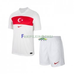 Koszulka Reprezentacji Turcji ME 2024 Domowa Krótkie Rękawy ,Dziecięca