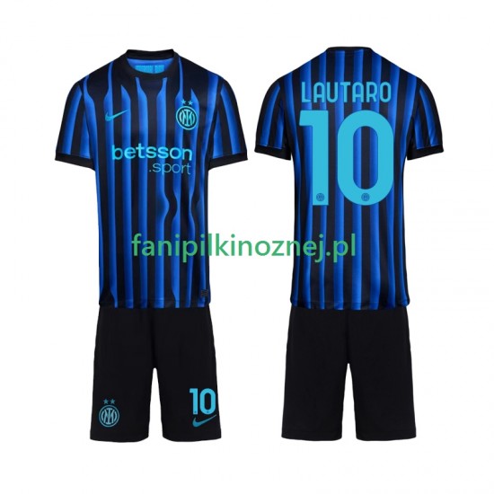 Koszulka Inter Mediolan Lautaro Martinez 10 2025-2026 Domowa Krótkie Rękawy ,Dziecięca