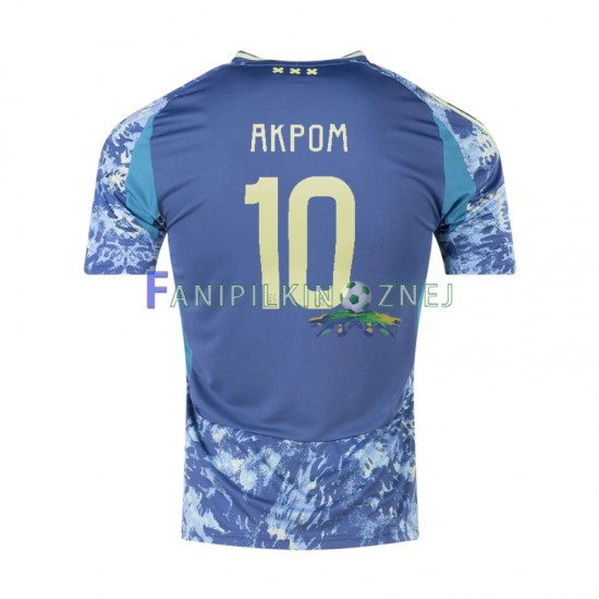 Koszulka AFC Ajax Chuba Akpom 10 2024-2025 Wyjazdowa Krótkie Rękawy ,Męska Koszulka AFC Ajax Chuba Akpom 10 2024-2025 Wyjazdowa Krótkie Rękawy ,Męska