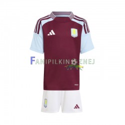 Koszulka Aston Villa 2024-2025 Domowa Krótkie Rękawy ,Dziecięca