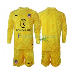 Koszulka Atlético Madryt Bramkarska 2024-2025 Trzeci Długie Rękawy ,Dziecięca