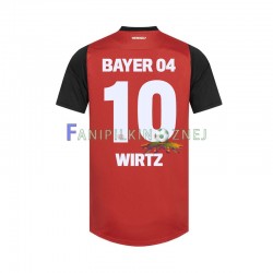 Koszulka Bayer 04 Leverkusen Florian Wirtz 10 2024-2025 Domowa Krótkie Rękawy ,Męska
