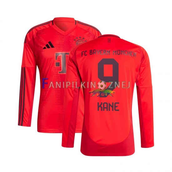 Koszulka Bayern Monachium Czerwony Kane 9 2024-2025 Domowa Długie Rękawy ,Męska Koszulka Bayern Monachium Czerwony Kane 9 2024-2025 Domowa Długie Rękawy ,Męska
