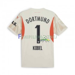 Koszulka Borussia Dortmund Gregor Kobel 1 Bramkarska 2024-2025 Domowa Krótkie Rękawy ,Męska