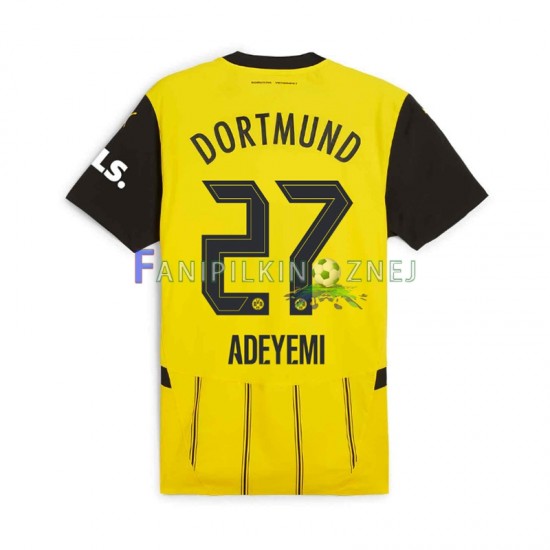 Koszulka Borussia Dortmund Karim Adeyemi 27 2024-2025 Domowa Krótkie Rękawy ,Męska Koszulka Borussia Dortmund Karim Adeyemi 27 2024-2025 Domowa Krótkie Rękawy ,Męska