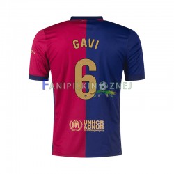Koszulka FC Barcelona GAVI 6 2024-2025 Domowa Krótkie Rękawy ,Męska