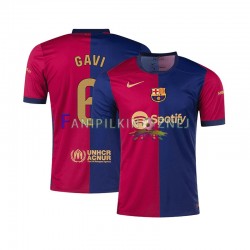 Koszulka FC Barcelona GAVI 6 2024-2025 Domowa Krótkie Rękawy ,Męska