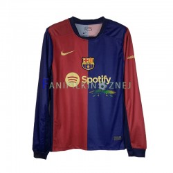 Koszulka FC Barcelona 2024-2025 Domowa Długie Rękawy ,Męska