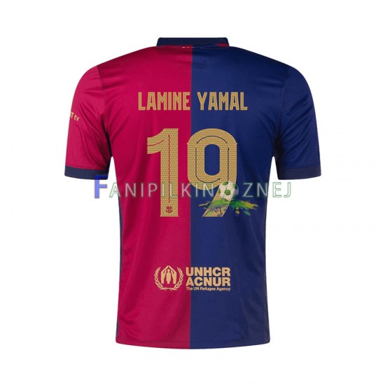 Koszulka FC Barcelona UCL Font Lamine Yamal 19 2024-2025 Domowa Krótkie Rękawy ,Męska Koszulka FC Barcelona UCL Font Lamine Yamal 19 2024-2025 Domowa Krótkie Rękawy ,Męska