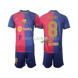 Koszulka FC Barcelona UCL Font PEDRI 8 2024-2025 Domowa Krótkie Rękawy ,Dziecięca