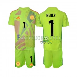 Koszulka Reprezentacji Niemiec Manuel Neuer 1 Bramkarska ME 2024 Wyjazdowa Krótkie Rękawy ,Dziecięca