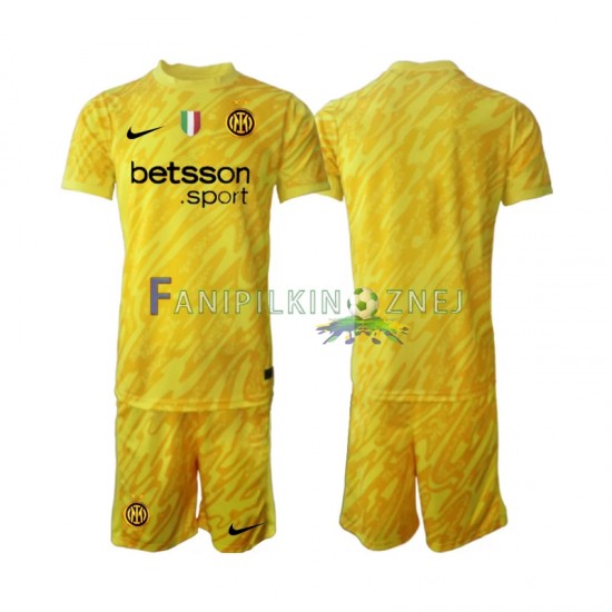 Koszulka Inter Mediolan Bramkarska 2024-2025 Wyjazdowa Krótkie Rękawy ,Dziecięca Koszulka Inter Mediolan Bramkarska 2024-2025 Wyjazdowa Krótkie Rękawy ,Dziecięca