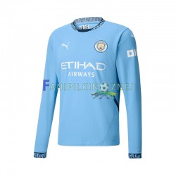 Koszulka Manchester City 2024-2025 Domowa Długie Rękawy ,Męska