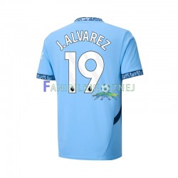 Koszulka Manchester City Julian Alvarez 19 2024-2025 Domowa Krótkie Rękawy ,Męska