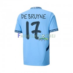 Koszulka Manchester City UCL Font DE BRUYNE 17 2024-2025 Domowa Krótkie Rękawy ,Męska