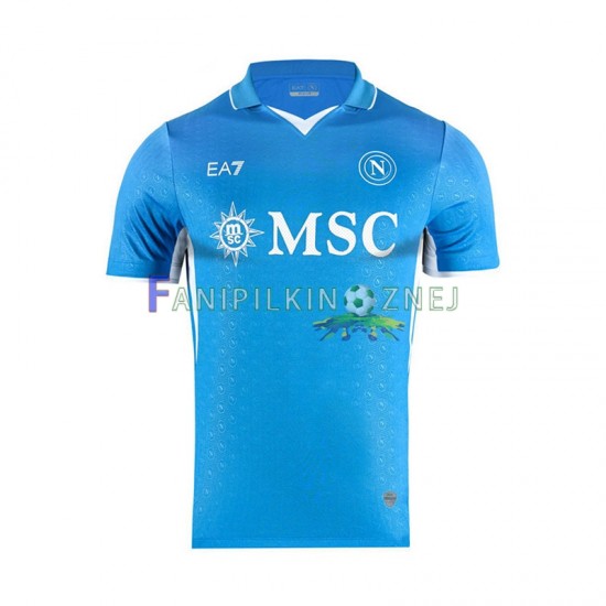 Koszulka Napoli 2024-2025 Domowa Krótkie Rękawy ,Męska Koszulka Napoli 2024-2025 Domowa Krótkie Rękawy ,Męska