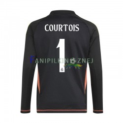 Koszulka Real Madryt Thibaut Courtois 1 Bramkarska 2024-2025 Wyjazdowa Krótkie Rękawy ,Męska