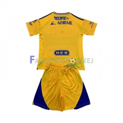 Koszulka Tigres UANL 2024-2025 Domowa Krótkie Rękawy ,Dziecięca