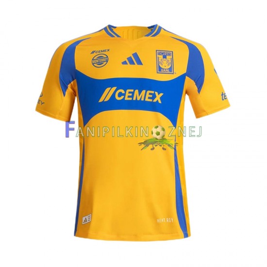 Koszulka Tigres UANL 2024-2025 Domowa Krótkie Rękawy ,Męska Koszulka Tigres UANL 2024-2025 Domowa Krótkie Rękawy ,Męska