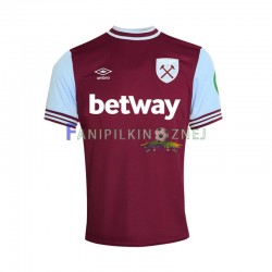 Koszulka West Ham United 2024-2025 Domowa Krótkie Rękawy ,Męska