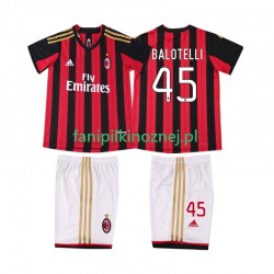 Koszulka AC Milan BALOTELL 45 2013 2014 Retro Domowa Krótkie Rękawy ,Dziecięca