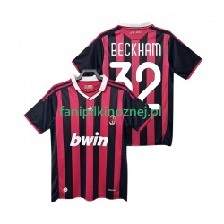 Koszulka AC Milan BECKHAM 32 2009 Retro 2010 Domowa Krótkie Rękawy ,Męska