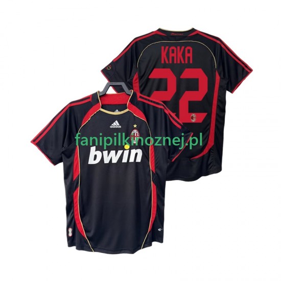 Koszulka AC Milan KAKA 22 2007 Retro 2006 Trzeci Krótkie Rękawy ,Męska