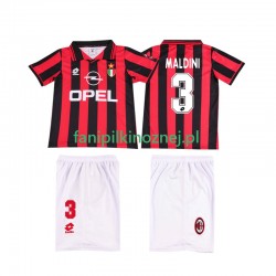 Koszulka AC Milan MALDINI 3 1996 1997 Retro Domowa Krótkie Rękawy ,Dziecięca