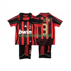 Koszulka AC Milan MALDINI 3 2007 Retro 2006 Domowa Krótkie Rękawy ,Dziecięca