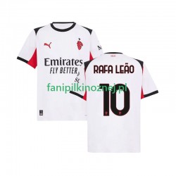 Koszulka AC Milan Rafael Leao 10 2025-2026 Wyjazdowa Krótkie Rękawy ,Męska