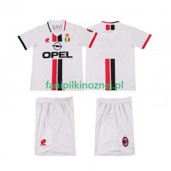 Koszulka AC Milan 1996 1997 Retro Wyjazdowa Krótkie Rękawy ,Dziecięca