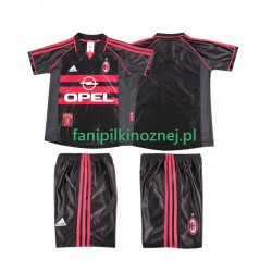 Koszulka AC Milan Retro 1998 1999 Trzeci Krótkie Rękawy ,Dziecięca