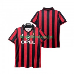 Koszulka AC Milan 1995 1996 Retro Domowa Krótkie Rękawy ,Męska