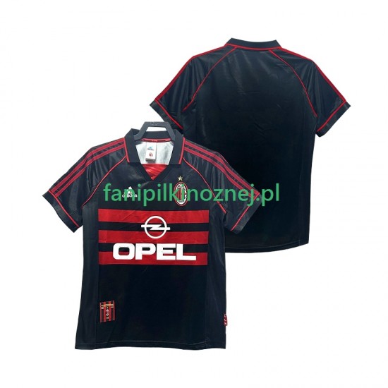 Koszulka AC Milan Retro 1998 1999 Trzeci Krótkie Rękawy ,Męska