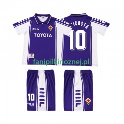 Koszulka Fiorentina RUI COSTA 10 2000 Retro 1999 Domowa Krótkie Rękawy ,Dziecięca