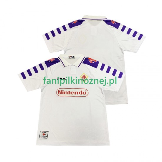 Koszulka Fiorentina Retro 1998 1999 Wyjazdowa Krótkie Rękawy ,Męska