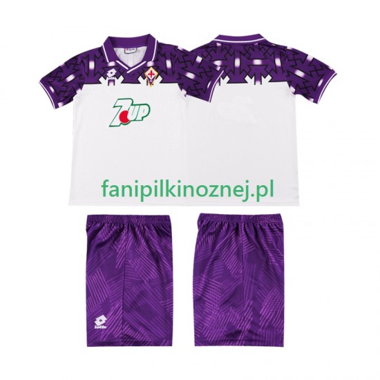 Koszulka Fiorentina 1992 1993 Retro Wyjazdowa Krótkie Rękawy ,Dziecięca