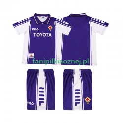 Koszulka Fiorentina 2000 Retro 1999 Domowa Krótkie Rękawy ,Dziecięca