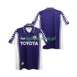 Koszulka Fiorentina 2000 Retro 1999 Domowa Krótkie Rękawy ,Męska