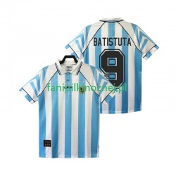 Koszulka Reprezentacji Argentyny BATISTUTA 9 1996 1997 Retro Domowa Krótkie Rękawy ,Męska