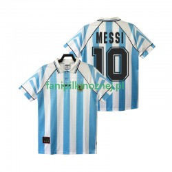Koszulka Reprezentacji Argentyny Lionel Messi 10 1996 1997 Retro Domowa Krótkie Rękawy ,Męska