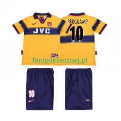 Koszulka Arsenal BERGKAMP 10 1997 Retro 1999 Wyjazdowa Krótkie Rękawy ,Dziecięca